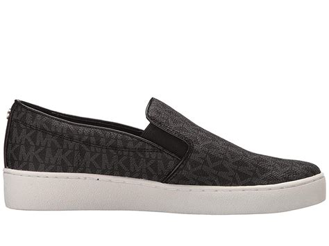 michael kors keaton leather slip on|women's keaton slip on sneakers.